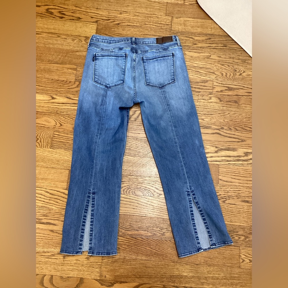 Parker Smith Split calf jeans. Size 30. Light wash denim - Picture 12 of 13